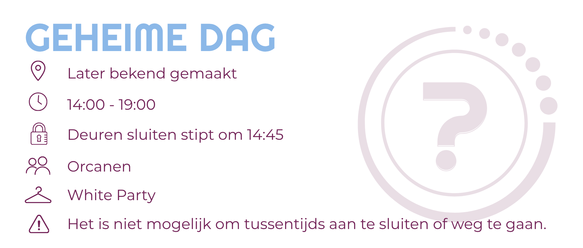 Geheime dag